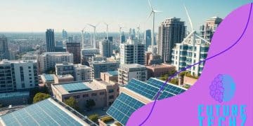 Smart city infrastructure powered by renewable energy