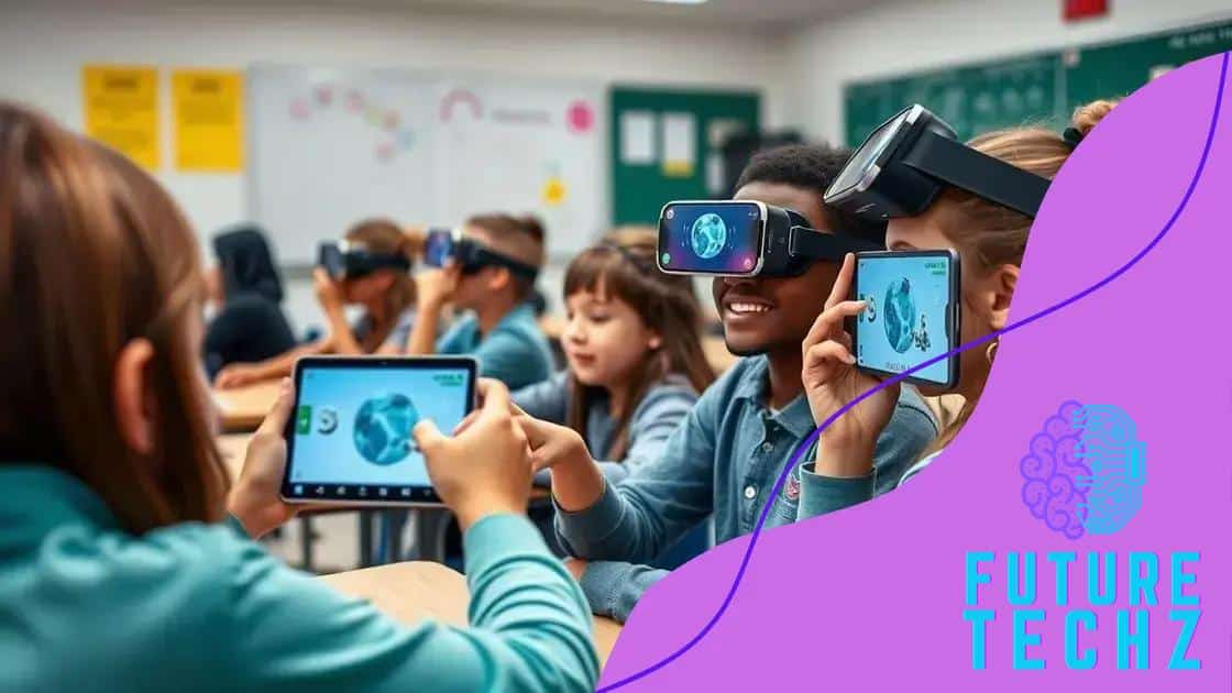 Innovative AR applications in classrooms