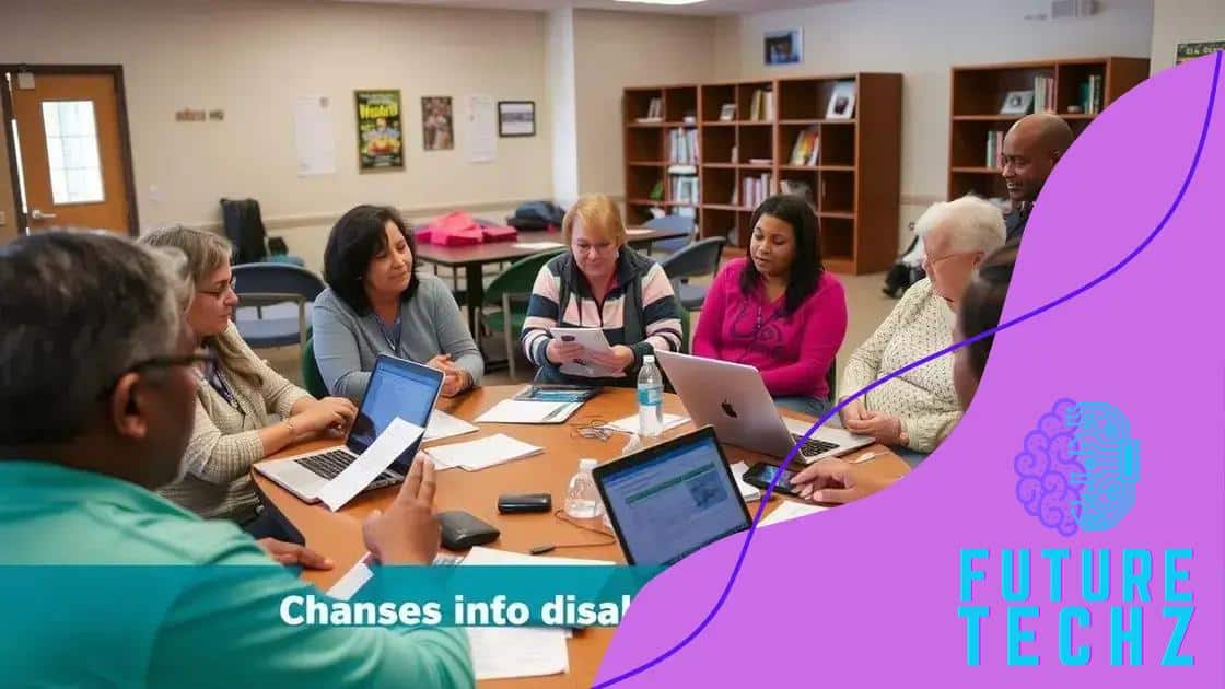 Recent changes in disability benefits